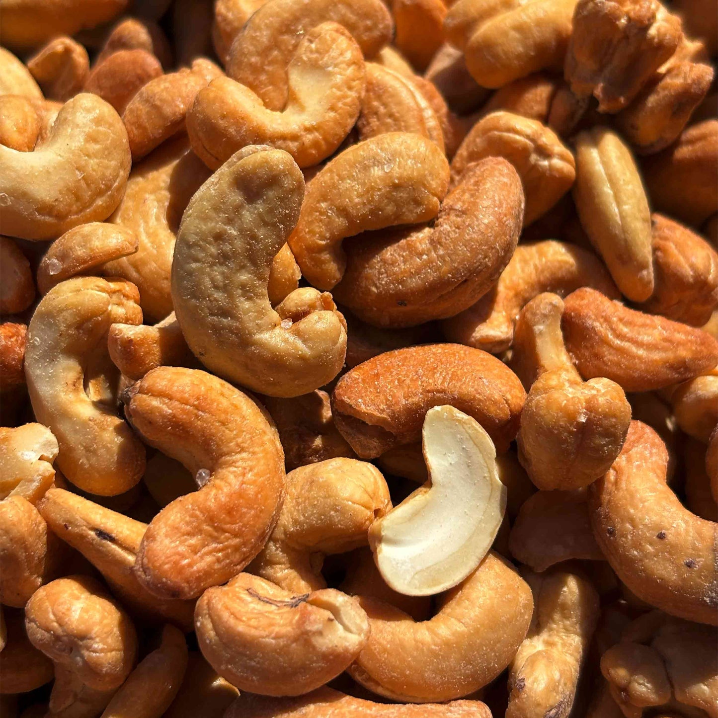 Geröstete Cashewkerne