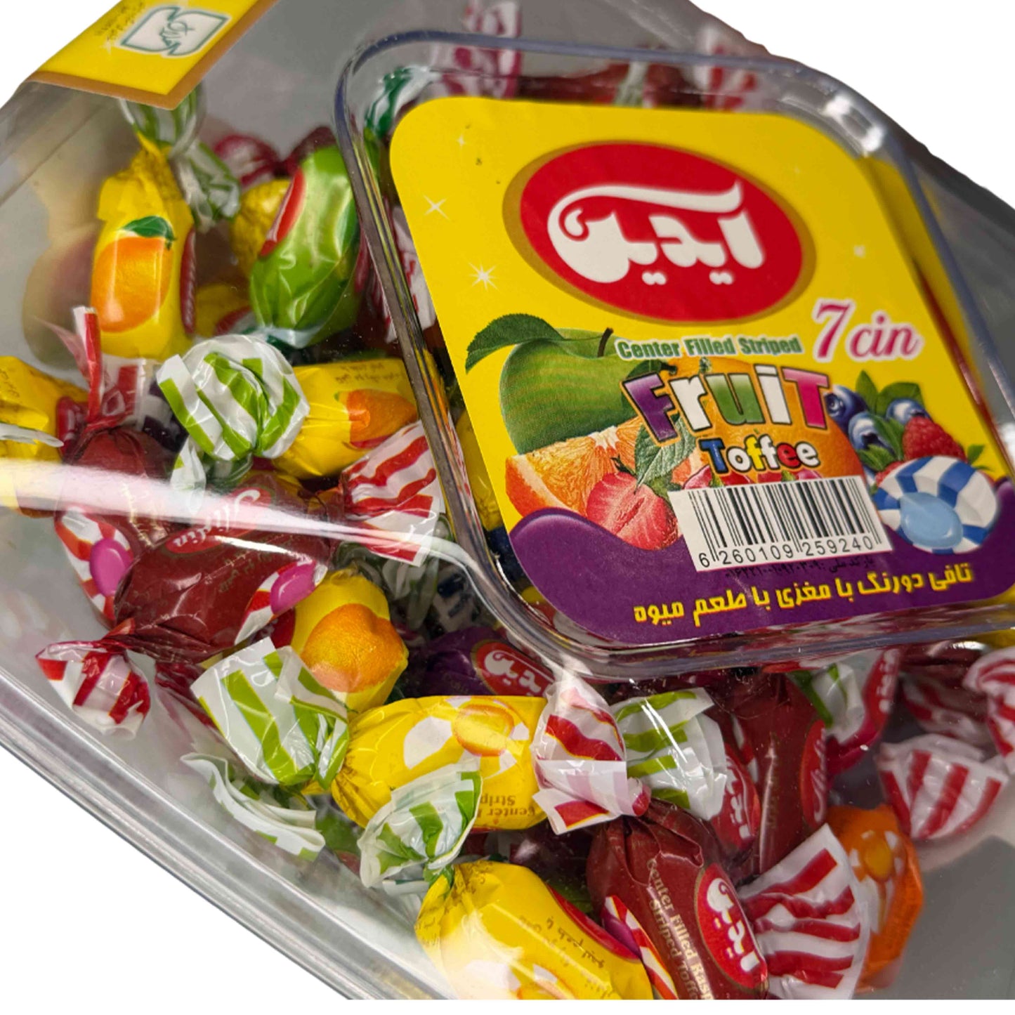 7cin Frucht-Toffees – Mit Sirupkern