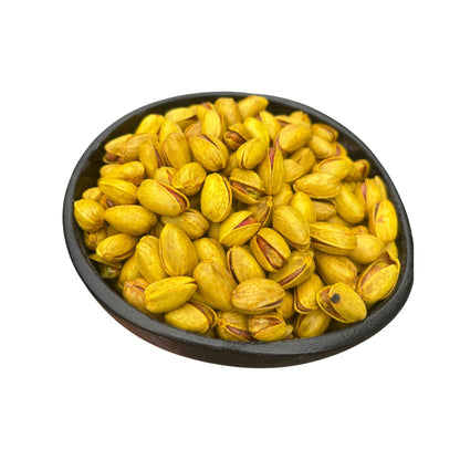 Premium XXL Akbari Pistazien mit Safran