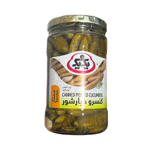 Eingelegte Mini-Gurken – 1&1