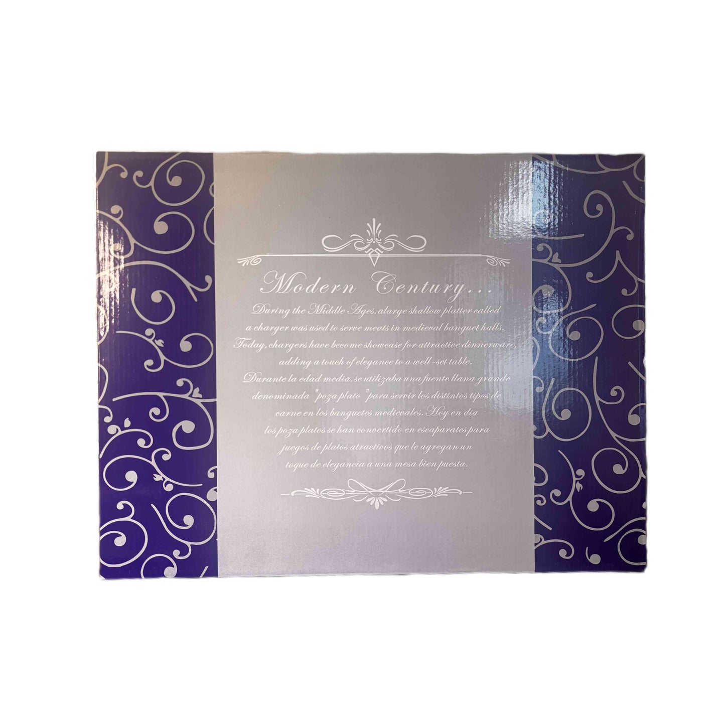 Elegantes Serviertablett-Set mit orientalischem Design