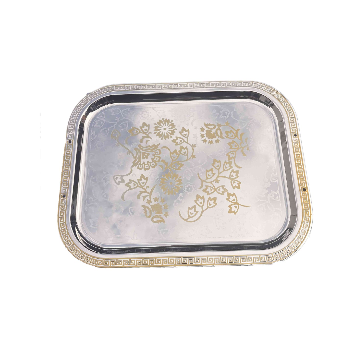 Elegantes Serviertablett-Set mit orientalischem Design