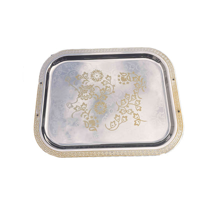 Elegantes Serviertablett-Set mit orientalischem Design