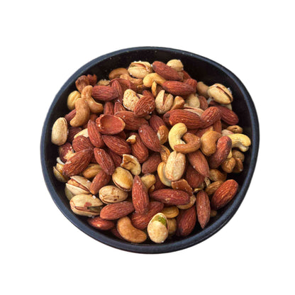 Gemischte Nüsse – Cashew, Pistazien, Mandeln und Sonnenblumenkerne