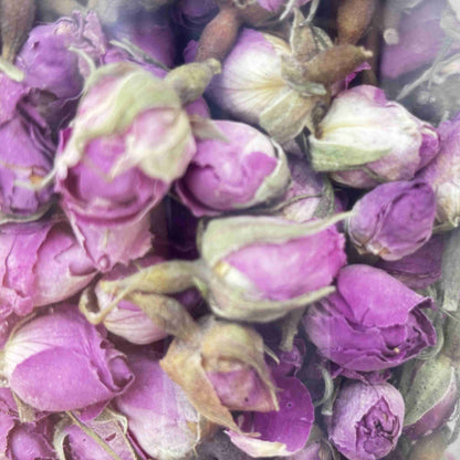 Getrocknete Rosenknospen