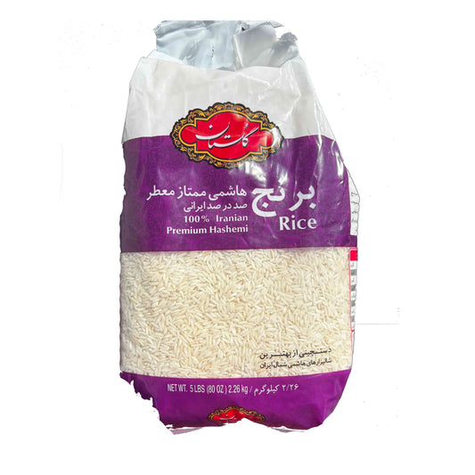 Iranischer Premium-Hashemi-Reis – Golestan