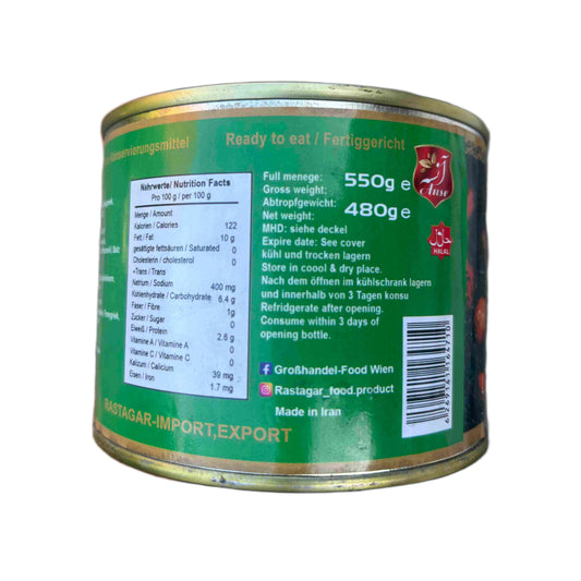 Kräuter-Eintopf mit Bohnen(Ghormeh Sabzi)