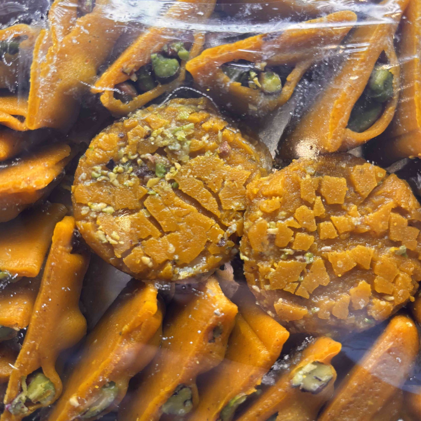 Sohan from Herat with pistachios (stuffed)