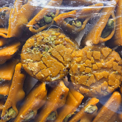 Sohan from Herat with pistachios (stuffed)